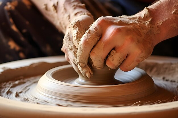 Craftsmans Magic The Beautiful Process of Transforming Clay into a Vase