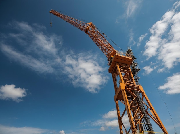 a crane with the word crane on it