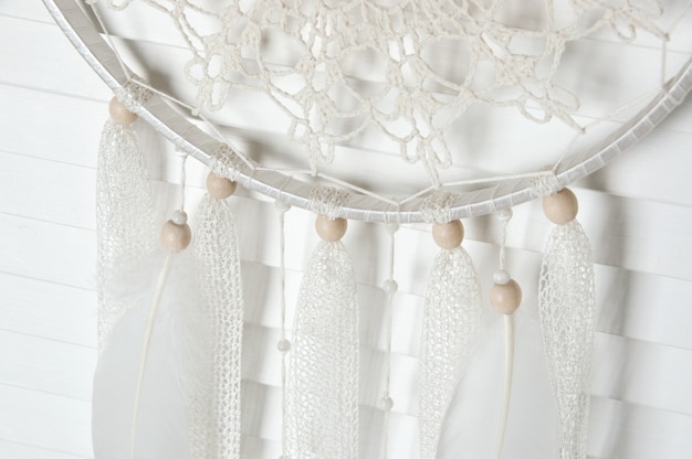 Cream dream catcher 