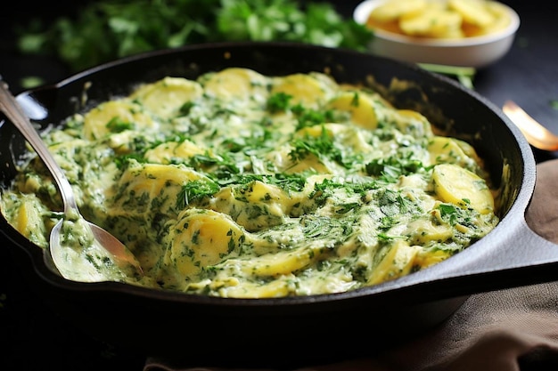 Creamy Spinach and Artichoke Stew