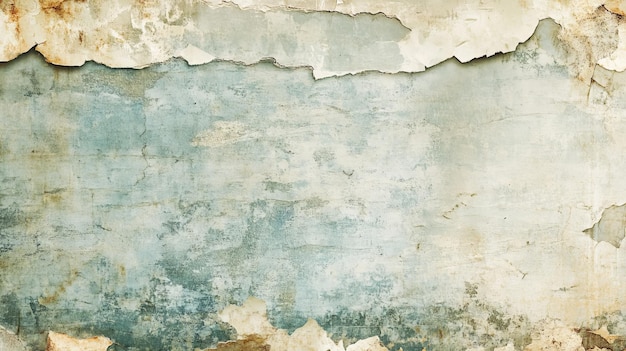 Photo create a background texture with a distressed vintage paper effect featuring torn edges