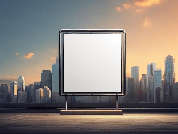 Create a billboard blank mockup