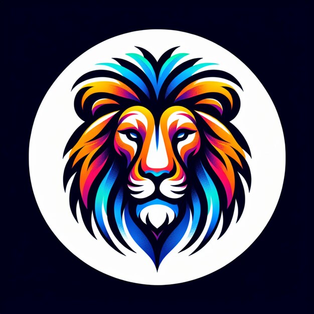 Photo create a unique lion icon and logo for your business