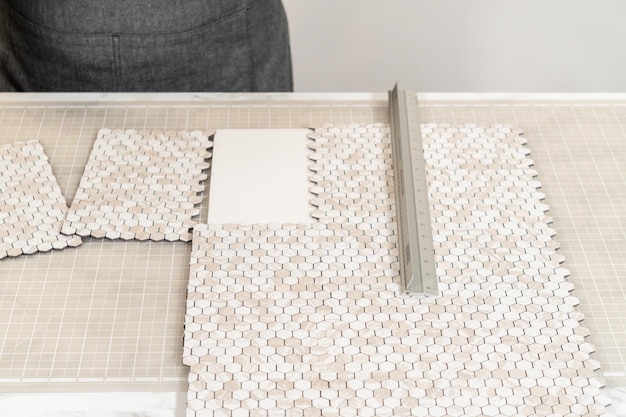 Creating a stylish backsplash with peel and stick tiles