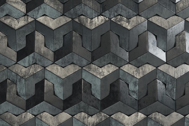 Creative abstract gray wallpaper