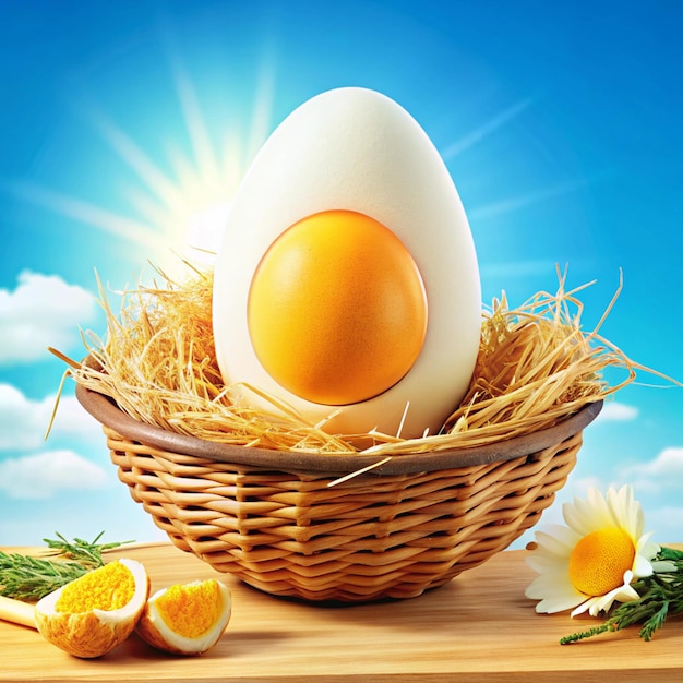 Creative Boiled Egg Visuals A Diverse Collection of EggInspired Imagery