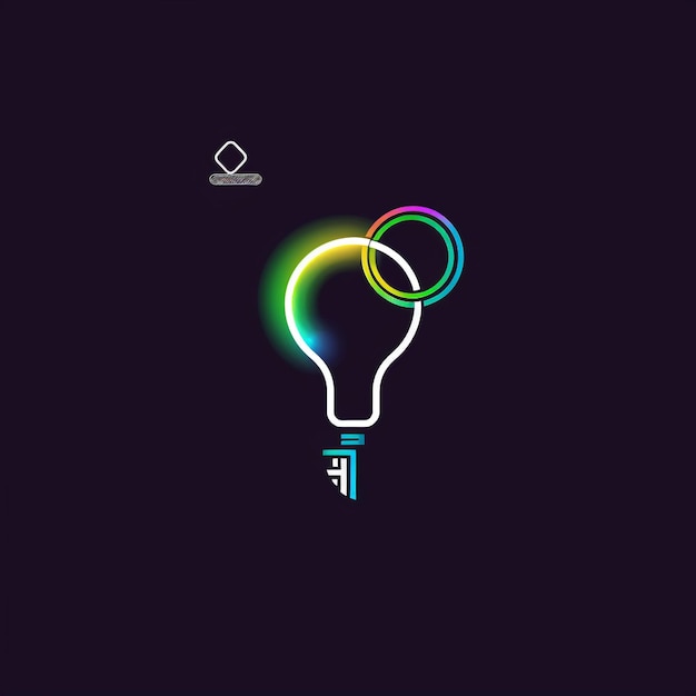 creative bulb logo design template