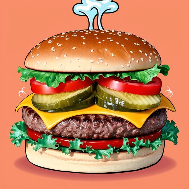 Photo creative burger design ideas for marketing campaigns