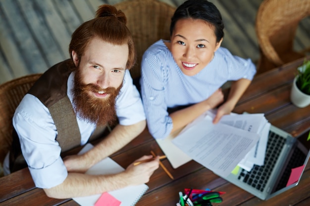 Creative Business Team in Office