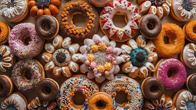 Creative Donut Display