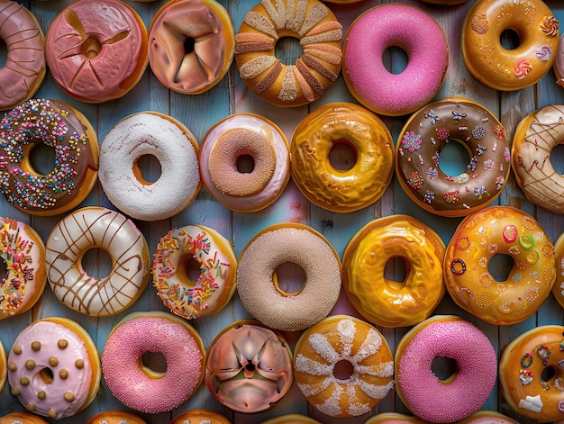 Creative Donut Display