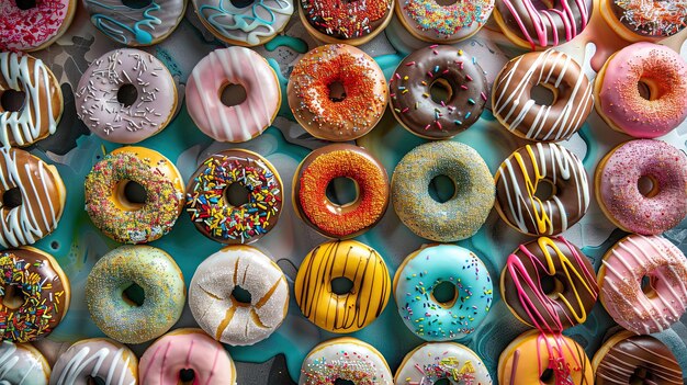 Creative Donut Display