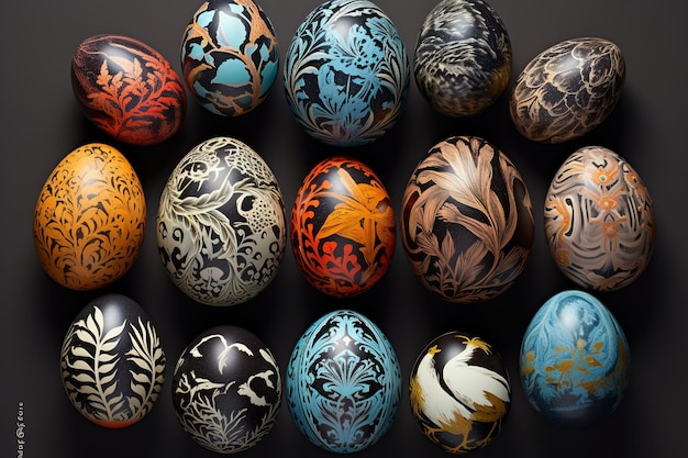 Creative Egg Showcases Artistic Easter Eggs