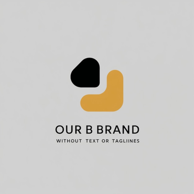 Photo creative and elegant abstract minimalistic logo design