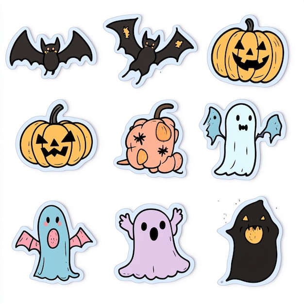 Creative Halloween Stickers