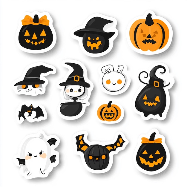 Creative Halloween Stickers