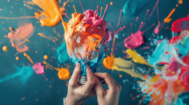 Photo creative ideas and bright colors