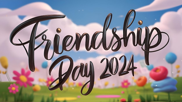 Creative Illustrations Celebrate Friendship Day 2024 with Loved Ones Friends Joyful moment