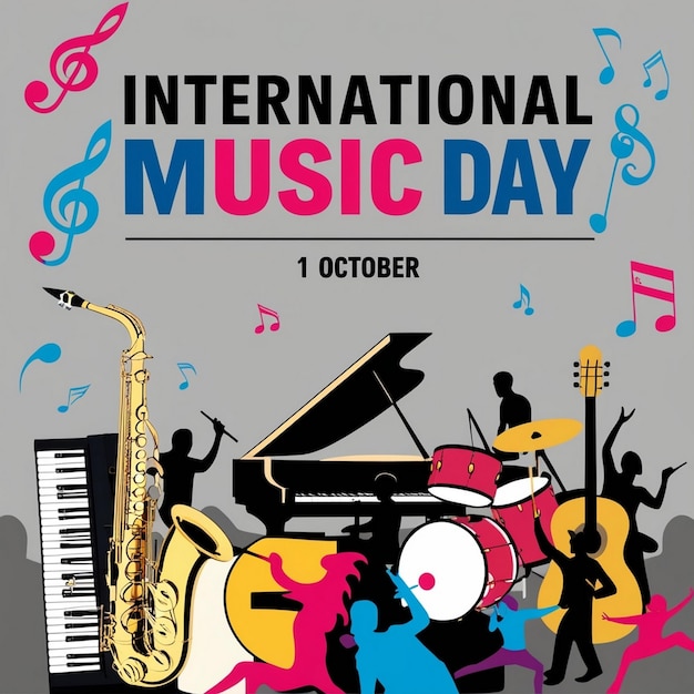 Creative International Music Day Design Ideas