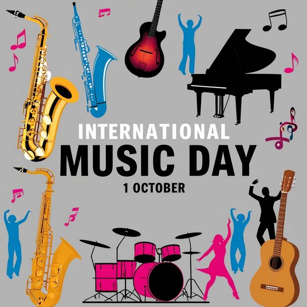 Creative International Music Day Design Ideas