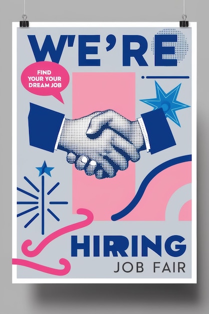 Creative Job Hiring Poster Join Our Team