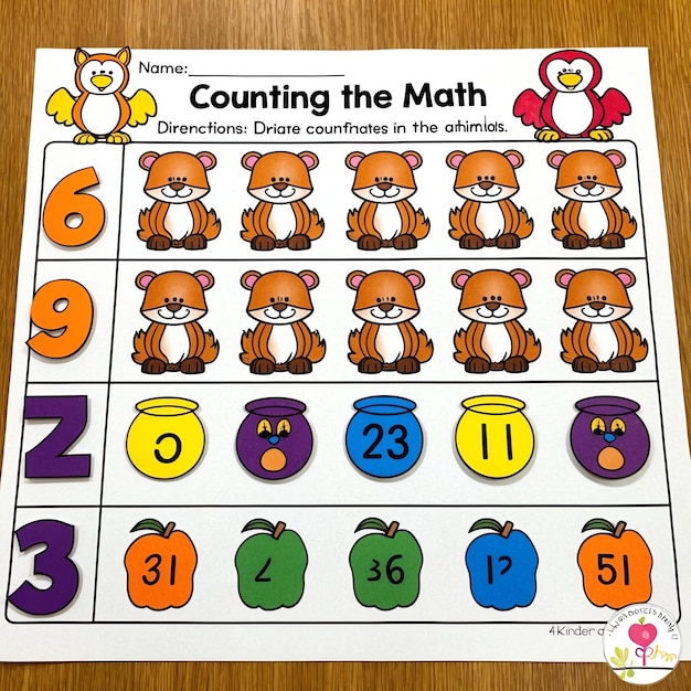 Creative Kindergarten Math Worksheets to Enhance Learning