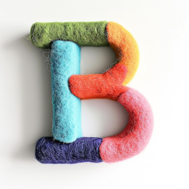 Creative Letter B idea decoration design