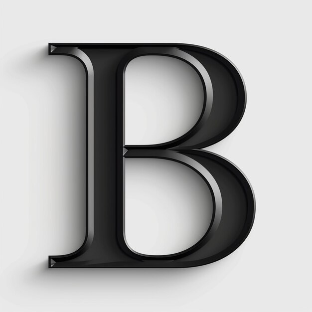 Creative Letter B idea decoration design