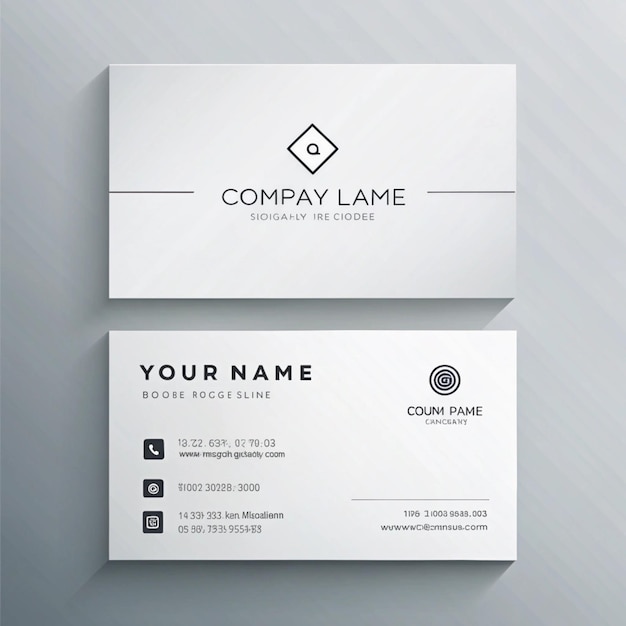 Creative Modern Professional Business Card Design