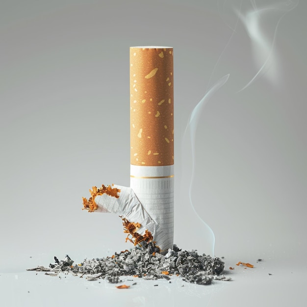 Creative No Smoking Concept Advertisement