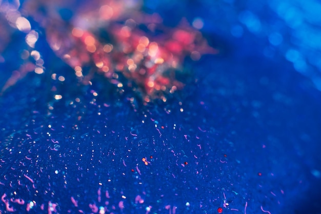 Creative paint art macro bokeh textured surface