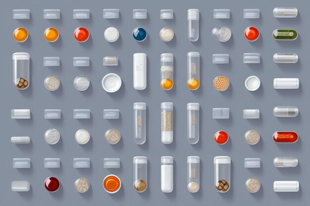 Photo creative pill vectors for healthcare designs