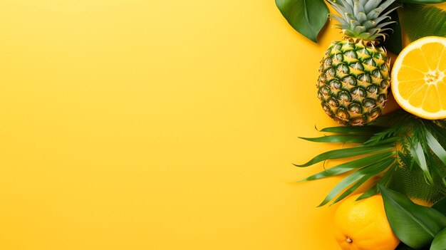 Creative Ripe Juicy Summer Minimalistic Background