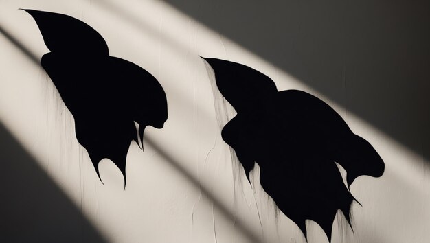 Photo creative shadow silhouettes photography