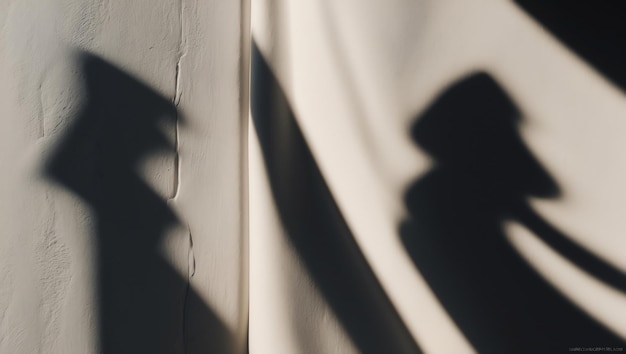 Photo creative shadow silhouettes photography