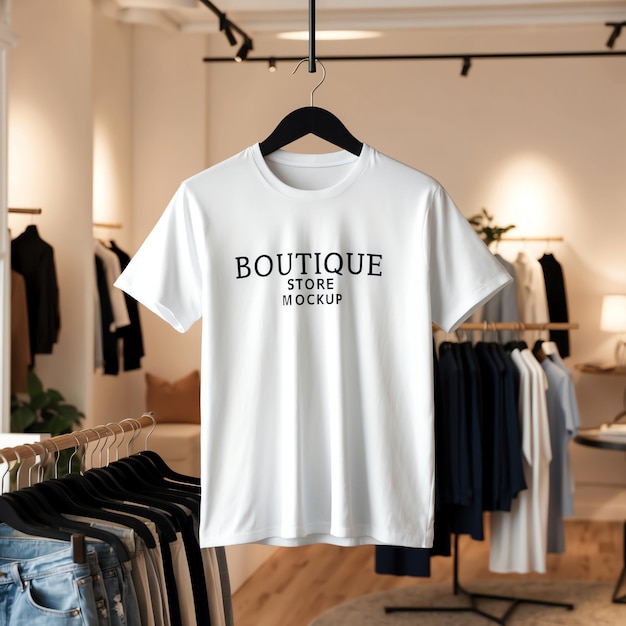 Creative Shirt Mockup for Unique Graphic and Logo Displays