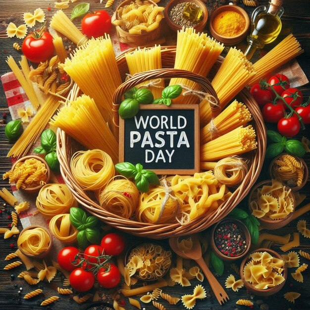 Creative Social Media Design Ideas for World Pasta Day