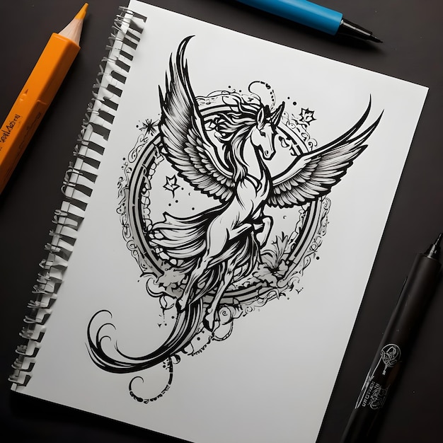 Creative Tattoo Stencil Designs