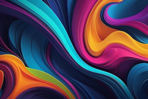 Photo creative wallpaper bright color realistic generative ai