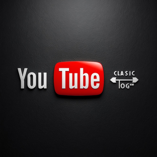 Photo creative youtube logo designs for your channel branding