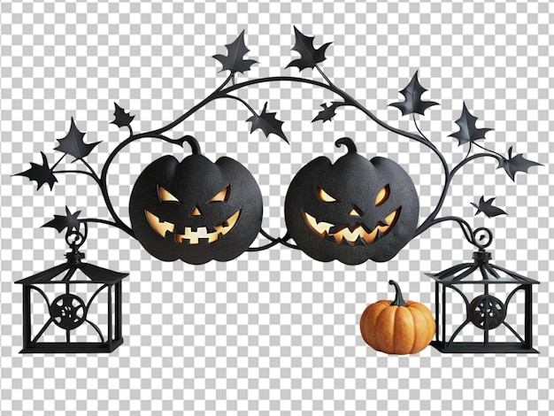 Photo creepy halloween background with realistic design