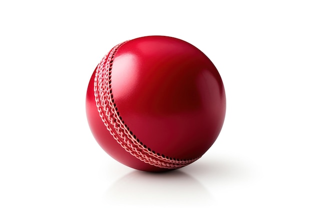 cricket ball isolated on white background