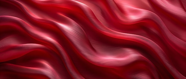 Crimson Waves Silken Texture Abstract Concept Abstract Art Crimson Tones Silken Texture Contemporary Design