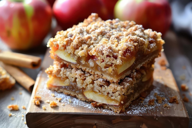 Crispy Apple Bars