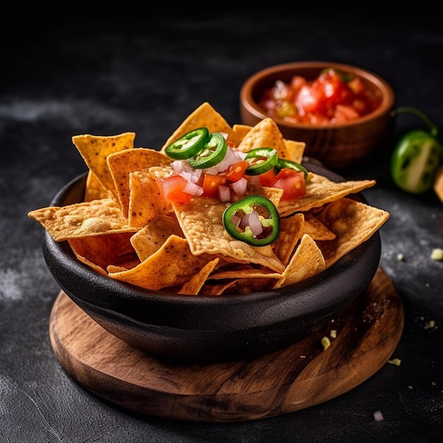 Crispy Crunch Fiesta The Irresistible Allure of Nacho Chips