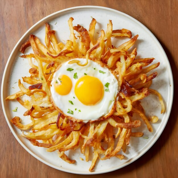 Crispy hash browns photo