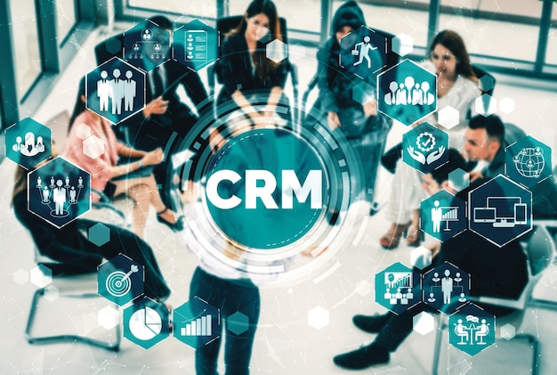 Crm customer relationship management for business sales marketing system uds