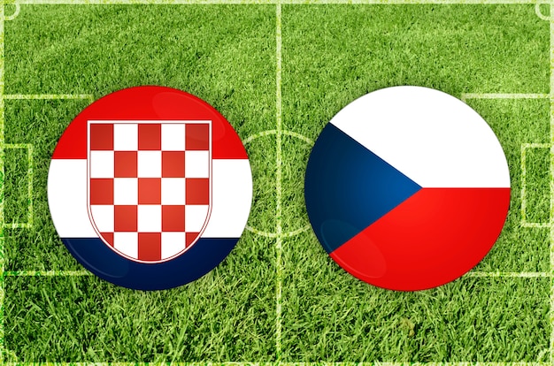 Croatia vs czech republic football match