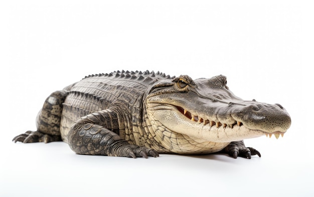 Crocodile Isolated on white background