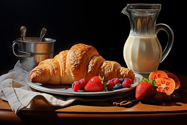 Croissant Breakfast Delight